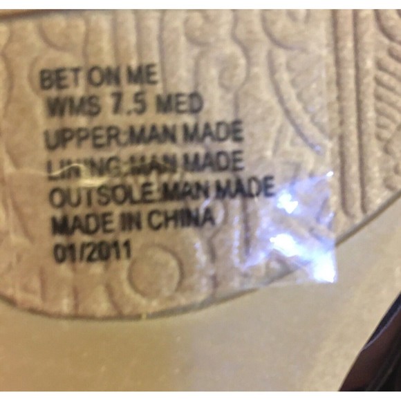 Unlisted Sandals Strappy Caged Womens 7.5 M Wedge Brown Vegan NWT - Picture 9 of 13